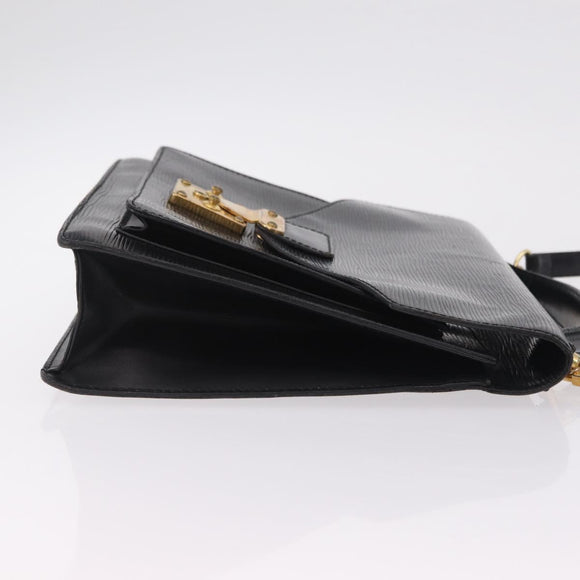 LOUIS VUITTON Epi Monceau 28 Hand Bag Black M52122 LV Auth bs37487
