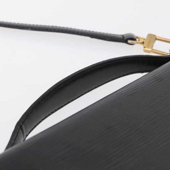 LOUIS VUITTON Epi Monceau 28 Hand Bag Black M52122 LV Auth bs37487