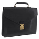LOUIS VUITTON Epi Serviette Conseiller Business Bag Black M54422 LV Auth bs37488-1
