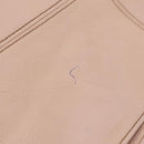 BURBERRY Blue Label Tote Bag Leather Beige Gold Auth bs37492-7