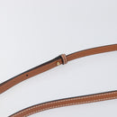 LOEWE Smartphone Shoulder Gate Pocket Bag Leather Yellow Gold Auth bs37493-15