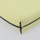 LOEWE Smartphone Shoulder Gate Pocket Bag Leather Yellow Gold Auth bs37493-17