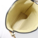 LOEWE Smartphone Shoulder Gate Pocket Bag Leather Yellow Gold Auth bs37493-11