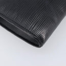 LOUIS VUITTON Epi Pochette Accessoires Pouch Black M52982 LV Auth bs37494-15