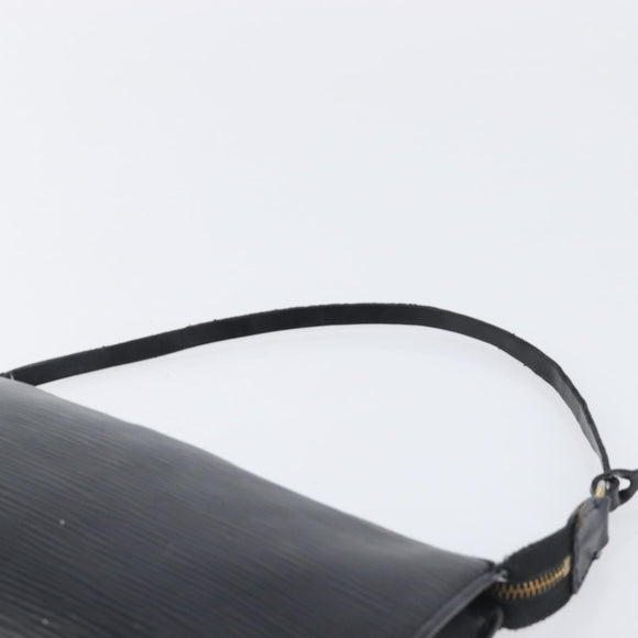 LOUIS VUITTON Epi Pochette Accessoires Pouch Black M52982 LV Auth bs37494