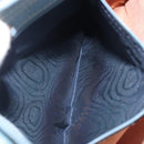 LOEWE Tote Bag Leather Light Blue Gold Auth bs37496A-26