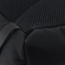 FENDI Monster Backpack Leather Nylon Black Silver Auth bs37498-17