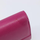 Tiffany & Co. Long Wallet Leather Purple Silver Auth bs37503-7