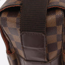 LOUIS VUITTON Damier Ebene Naviglio Shoulder Bag N45255 LV Auth bs37506-16