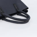 Bottega Veneta Tote Bag Leather Navy Silver 222498 Auth bs37507-8