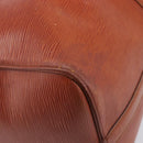 LOUIS VUITTON Epi Keepall 45 Boston Bag Brown M42978 LV Auth bs37508-16