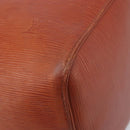 LOUIS VUITTON Epi Keepall 45 Boston Bag Brown M42978 LV Auth bs37508-13