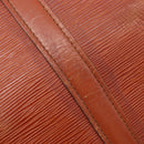 LOUIS VUITTON Epi Keepall 45 Boston Bag Brown M42978 LV Auth bs37508-15