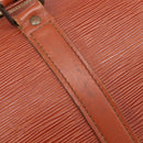 LOUIS VUITTON Epi Keepall 45 Boston Bag Brown M42978 LV Auth bs37508-16