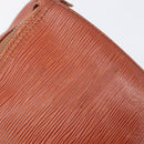 LOUIS VUITTON Epi Keepall 45 Boston Bag Brown M42978 LV Auth bs37508-21