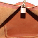 LOUIS VUITTON Epi Keepall 45 Boston Bag Brown M42978 LV Auth bs37508-24
