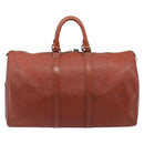 LOUIS VUITTON Epi Keepall 45 Boston Bag Brown M42978 LV Auth bs37508-2