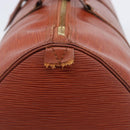 LOUIS VUITTON Epi Keepall 45 Boston Bag Brown M42978 LV Auth bs37508-4