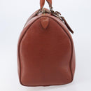 LOUIS VUITTON Epi Keepall 45 Boston Bag Brown M42978 LV Auth bs37508-6