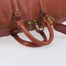 LOUIS VUITTON Epi Keepall 45 Boston Bag Brown M42978 LV Auth bs37508-8