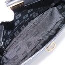 Saint Laurent Shoulder Bag Leather Black Gold Auth bs37510A-12