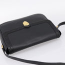 Saint Laurent Shoulder Bag Leather Black Gold Auth bs37510A-6