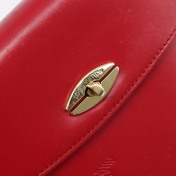 LOUIS VUITTON Epi Opera Line Spartan Bag Leather Red M63947 LV Auth bs37512