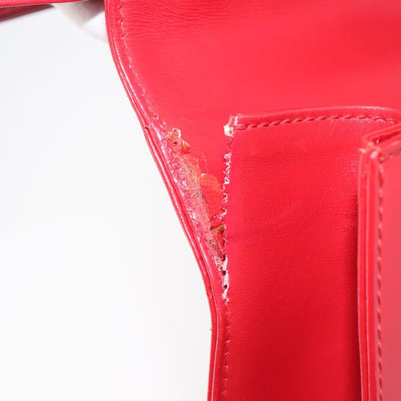 LOUIS VUITTON Epi Opera Line Spartan Bag Leather Red M63947 LV Auth bs37512