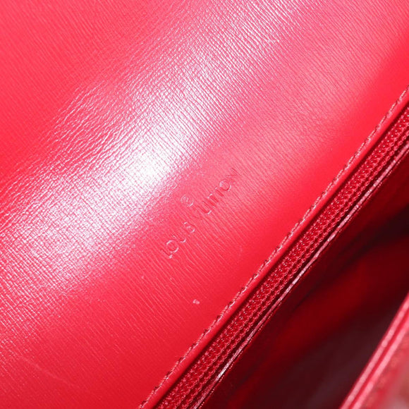 LOUIS VUITTON Epi Opera Line Spartan Bag Leather Red M63947 LV Auth bs37512