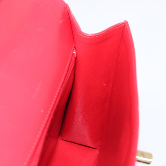 LOUIS VUITTON Epi Opera Line Spartan Bag Leather Red M63947 LV Auth bs37512