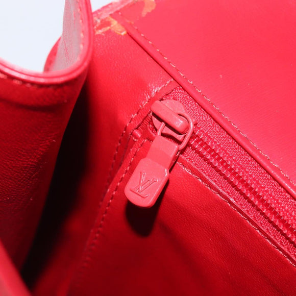 LOUIS VUITTON Epi Opera Line Spartan Bag Leather Red M63947 LV Auth bs37512