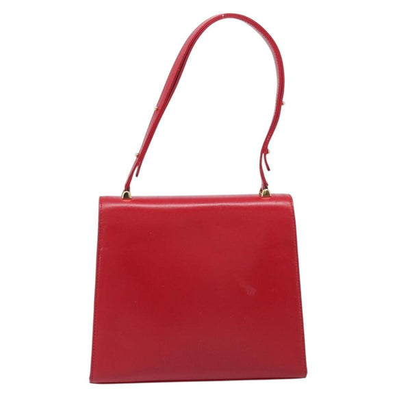 LOUIS VUITTON Epi Opera Line Spartan Bag Leather Red M63947 LV Auth bs37512