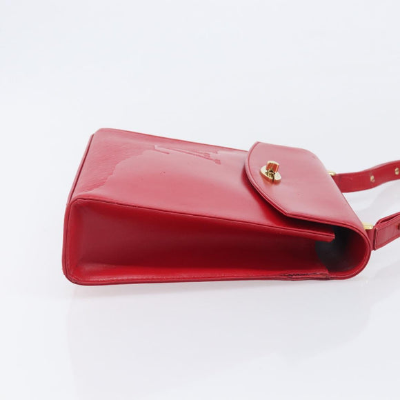 LOUIS VUITTON Epi Opera Line Spartan Bag Leather Red M63947 LV Auth bs37512
