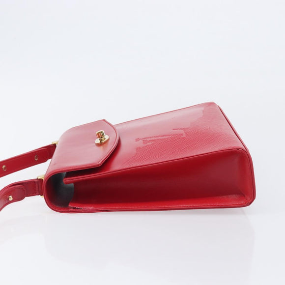 LOUIS VUITTON Epi Opera Line Spartan Bag Leather Red M63947 LV Auth bs37512