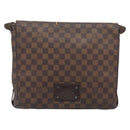 LOUIS VUITTON Damier Ebene Brooklyn MM Shoulder Bag N51211 LV Auth bs37517-13
