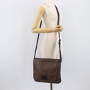 LOUIS VUITTON Damier Ebene Brooklyn MM Shoulder Bag N51211 LV Auth bs37517-28