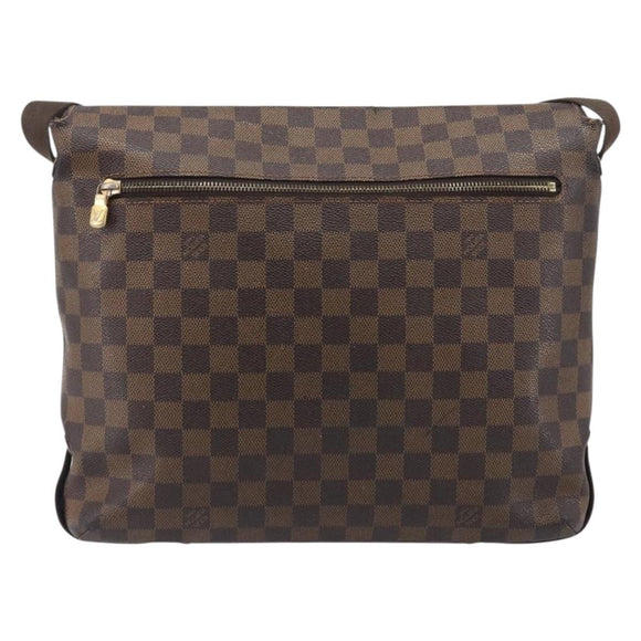 LOUIS VUITTON Damier Ebene Brooklyn MM Shoulder Bag N51211 LV Auth bs37517