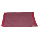 HERMES Scarf Cashmere Red Auth bs37519-2