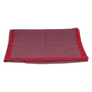 HERMES Scarf Cashmere Red Auth bs37519-3