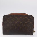 LOUIS VUITTON Monogram Clutch Bag 2 Set LV Auth bs37522-10