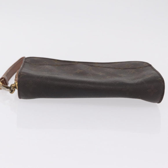 LOUIS VUITTON Monogram Clutch Bag 2 Set LV Auth bs37522