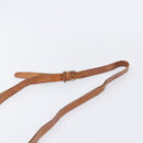 CELINE Macadam Canvas Shoulder Bag PVC Leather 2 Set Brown Auth bs37523-15