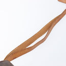 CELINE Macadam Canvas Shoulder Bag PVC Leather 2 Set Brown Auth bs37523-16