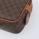 CELINE Macadam Canvas Shoulder Bag PVC Leather 2 Set Brown Auth bs37523-8