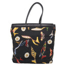 Salvatore Ferragamo Shoulder Bag Canvas 2 Set Black White Auth bs37524-2