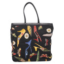 Salvatore Ferragamo Shoulder Bag Canvas 2 Set Black White Auth bs37524-3
