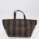 FENDI Zucchino Canvas Zucca Canvas Pecan Canvas Bag 4 Set Auth bs37525-12