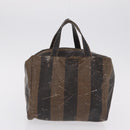 FENDI Zucchino Canvas Zucca Canvas Pecan Canvas Bag 4 Set Auth bs37525-20