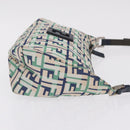 FENDI Zucchino Canvas Zucca Canvas Pecan Canvas Bag 4 Set Auth bs37525-4