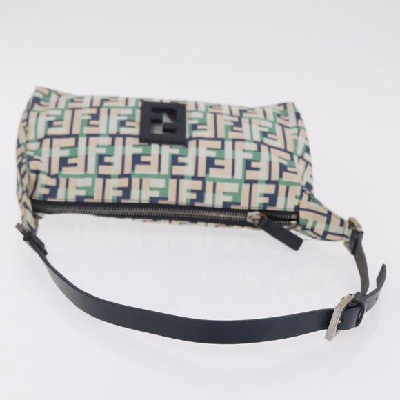 FENDI Zucchino Canvas Zucca Canvas Pecan Canvas Bag 4 Set Auth bs37525